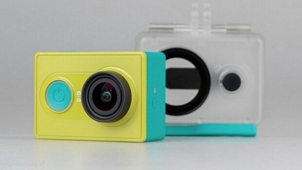 Аквабокс Waterproof Case для экшн-камеры Xiaomi Yi Action Camera (Green/Зеленый) - 3