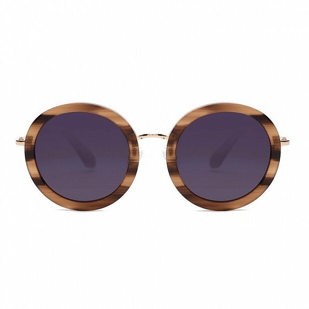 Xiaomi TS Turok Steinhardt Nylon Round Sunglasses Women (Brown) 