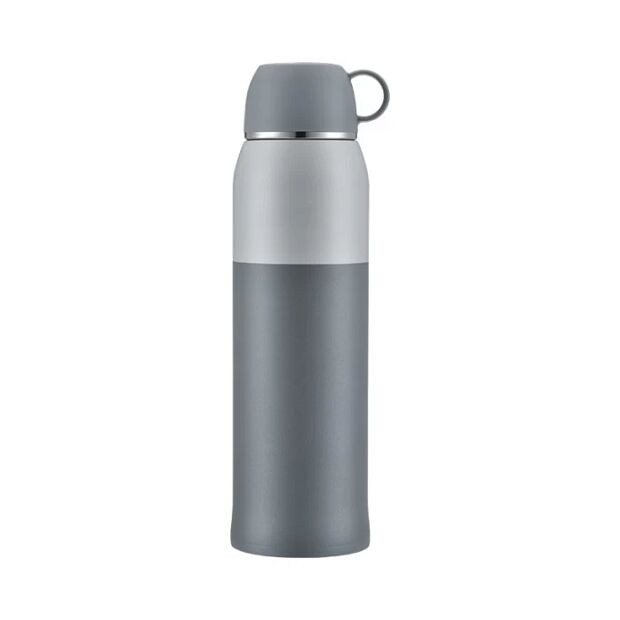 Термос Funjia Home Simple And Portable Insulation Cup 1000 ml (серый) - 1