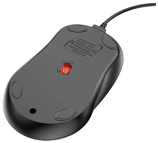 Мышь проводная BOROFONE BG4 Business USB (черный) - 5