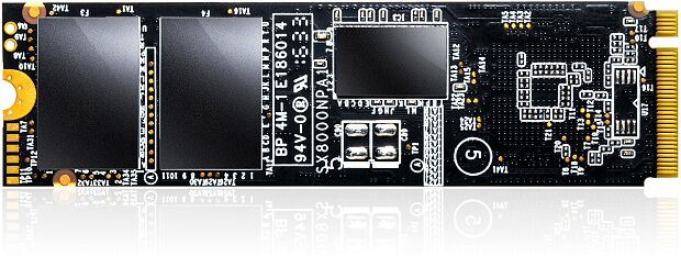 Твердотельный накопитель ADATA SSD S11Pro, 256GB, M.2(22x80mm), NVMe 1.3, PCIe 3.0 x4, 3D TLC, R/W 3500/1200MB/s, IOPs 220 000/290 000, DRAM buffer 2 : характеристики и инструкции - 5