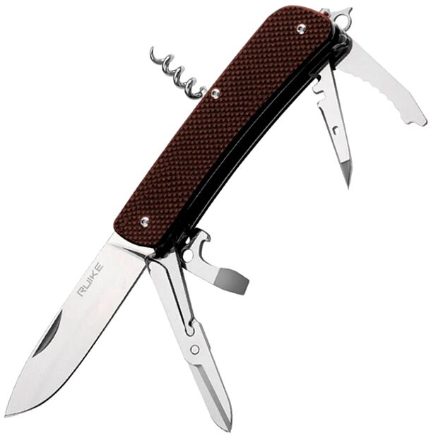 Нож multi-functional Ruike L31-N коричневый - 1