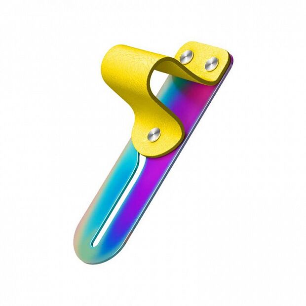 Брелок-подставка для телефона Freefinger Titanium Mobile Phone Ring Bracket (Yellow/Желтый) - 1