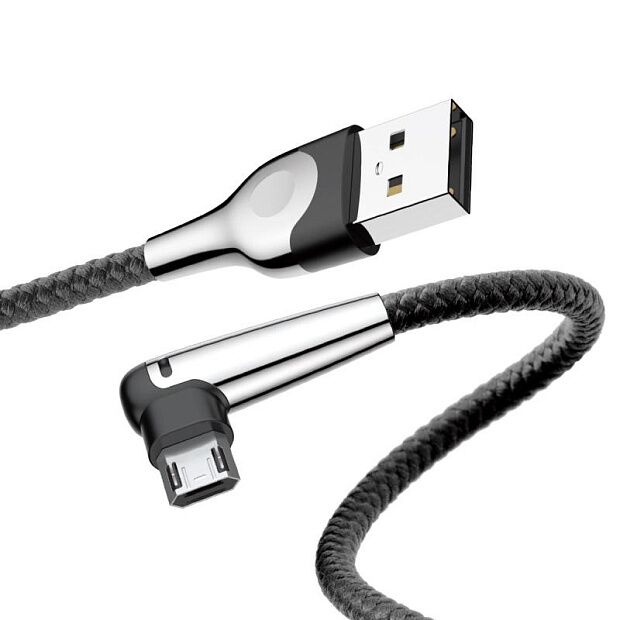 Кабель Baseus MVP Mobile Game Cable USB For Micro 2.4A 1m (Black/Черный) 