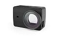 Кожаный чехол + УФ-защитная линза объектива для экшн-камеры Yi 2 4K Action Camera (Black) - фото