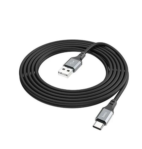 USB кабель HOCO X92 Honest Type-C, 3А, 3м, силикон (черный) - 2