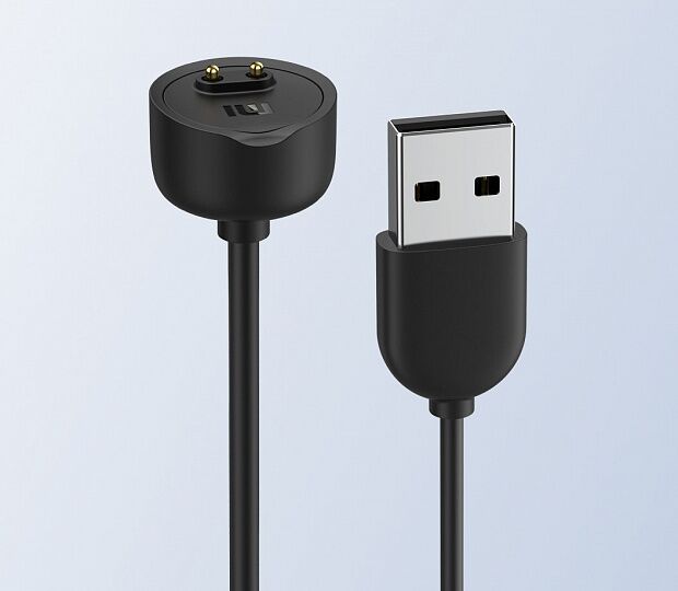 Зарядный кабель для Xiaomi Mi Band 5 (Black/черный) : характеристики и инструкции - 1