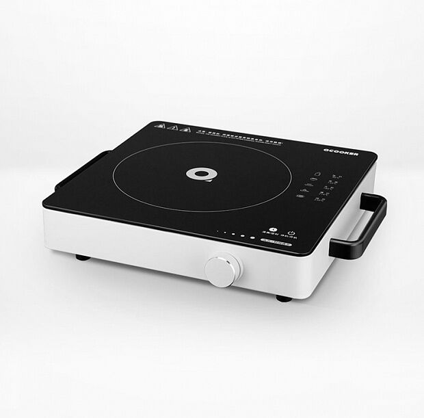 Электрическая керамическая плита Qcooker Kitchen Small Square Stove CR-DT01 (White) - 1