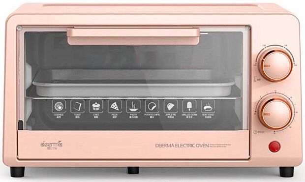 Мини-печь Deerma Electric Oven DEM-EO101S (Pink) : характеристики и инструкции - 2