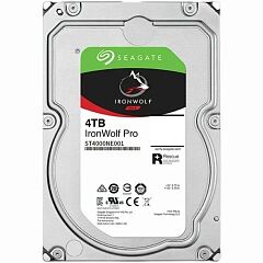 Жесткий диск HDD Seagate SATA3 4Tb IronWolf Pro NAS 7200 128Mb