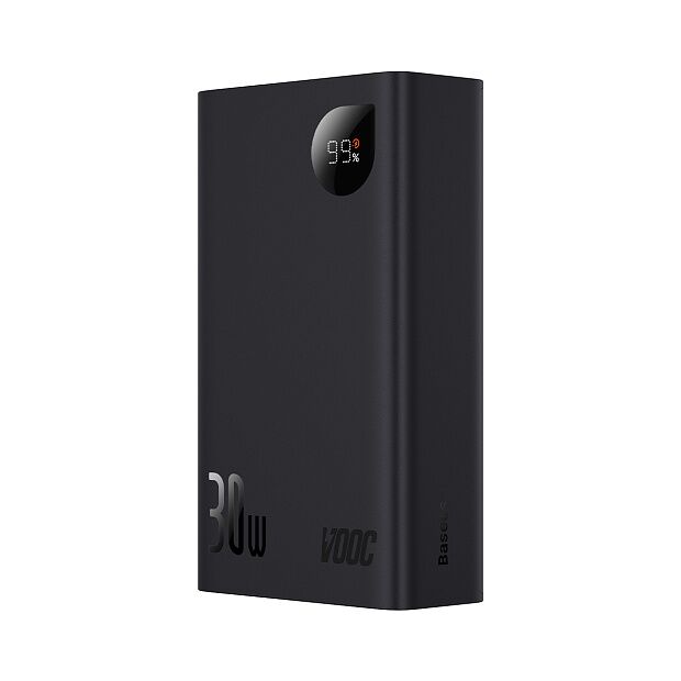 Внешний аккумулятор повербанк Baseus Adaman2 20000mAh 30W (VOOC Edition) черный (PPAD050001) - 3