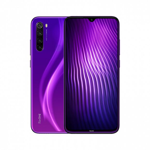 Смартфон Redmi Note 8 128GB/4GB (Purple/Фиолетовый) - отзывы - 1