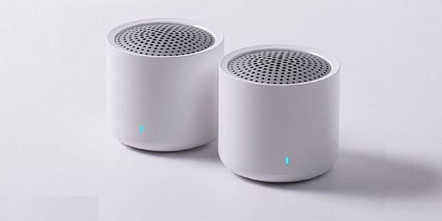 Беспроводные колонки Mijia Portable Bluetooth Speaker Wireless Stereo Set (White/Белый) - 2