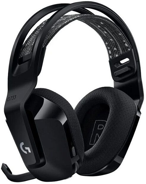 Гарнитура/ Logitech Headset G733 LIGHTSPEED Wireless RGB Gaming  BLACK- Retail - 1