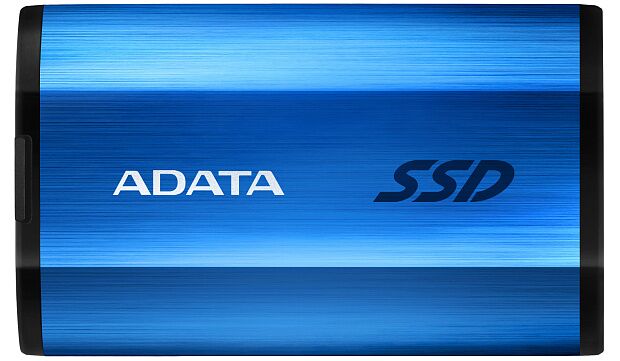 Твердотельный накопитель ADATA External SSD SE800, 512GB, Type-C, USB 3.2 Gen2, R/W 1000/1000 MB/s, IP68, 73x44x13mm, Blue : характеристики и инструкции - 2
