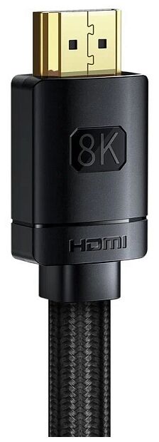 Кабель HDMI BASEUS High Definition Series, HDMI 8K- HDMI 8K, 2 м, черный - 2