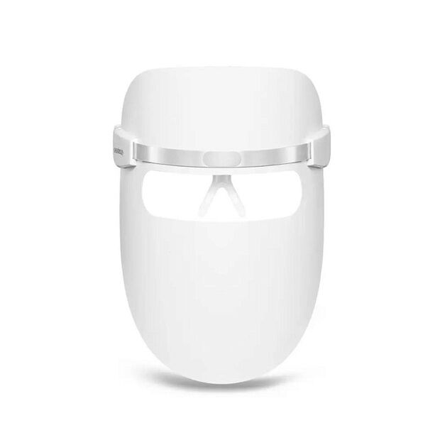 Светодиодная маска для омоложения кожи лица Cosbeauty Led Light Therapy Facial Mask (White) - 3