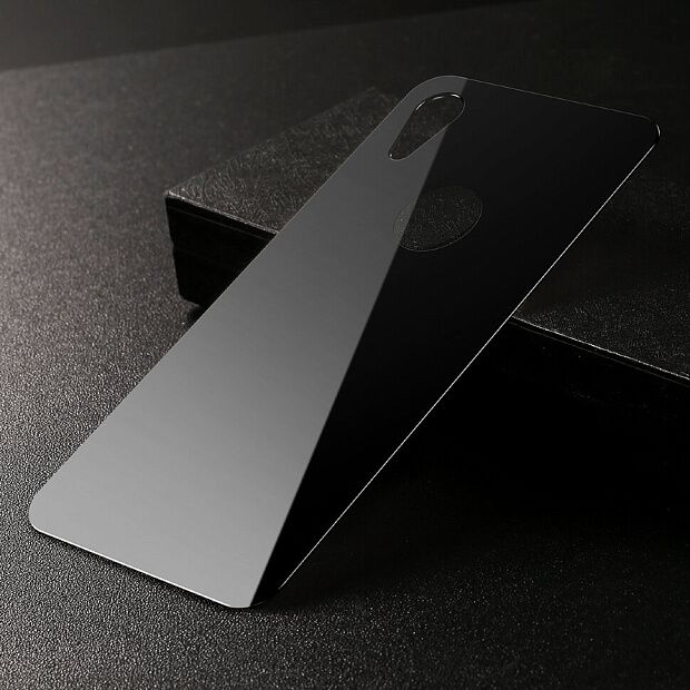 Защитное стекло BASEUS SGAPIPH61-BM01 для iPhone XR, заднее, черный - 5