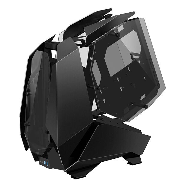 Корпус компьютерный ATX/ JONSBO MOD 5, Black, Mod Gaming ATX case, 2xU3.01xType-C, HD-Audio, 2.0 - 3.0mm aluminum alloy panel  4mm tempered glass pa - 2