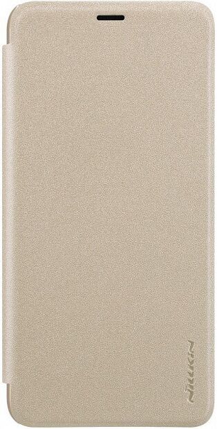 Чехол-книжка для Xiaomi Mi 8 SE Nillkin Sparkle Leather Case (Gold/Золотистый) : отзывы и обзоры - 1