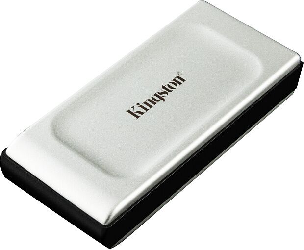 Твердотельный накопитель Kingston SSD XS2000, 1000GB, Portable Type-C, USB 3.2 Gen 2x2, R/W 2000/2000MB/s, IP55, 70x33x14mm, Silver : характеристики и инструкции - 2