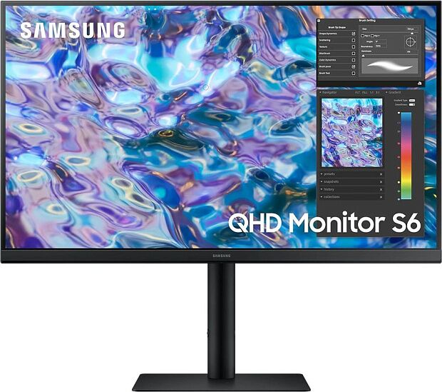 ЖК монитор Samsung S27B610EQI 27 LCD IPS LED monitor, 2560x1440, 5(GtG)ms, 300 cd/m2, 178/178, MEGA DCR (static 1000:1), 75 Hrz - 2