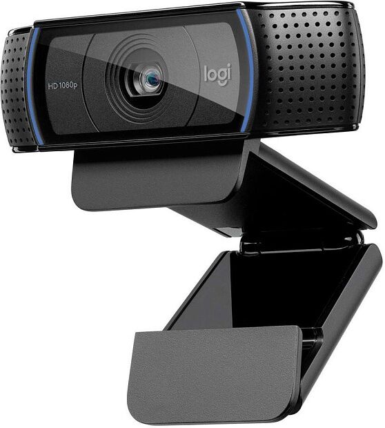 Веб-камера Logitech  Full HD 1080p  Pro Webcam C920, USB 2.0, 19201080, 15Mpix foto, автофокус, Mic, Black - 3