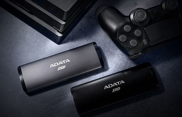 Твердотельный накопитель ADATA External SSD SE760, 2048GB, Type-C, USB 3.2 Gen2, R/W 1000/800 MB/s, 122x44x14mm, Black - 8