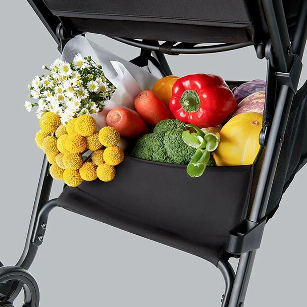 Коляска детская Qborn Lightweight Folding Stroller (Gray) : характеристики и инструкции - 6