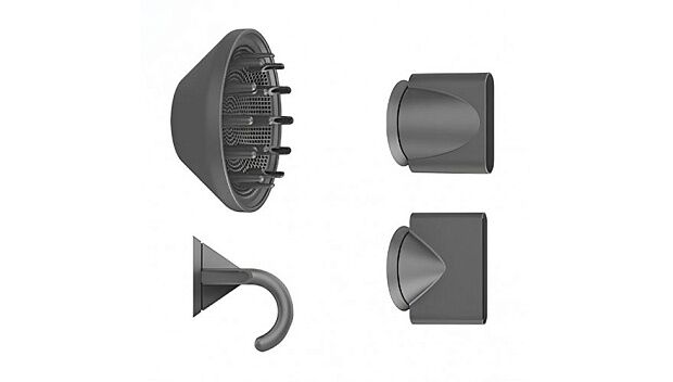 Фен для волос SenCiciMen Hair Dryer X13 Grey EU - 3