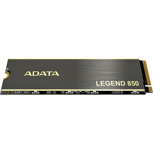 Твердотельный накопитель ADATA SSD LEGEND 850, 512GB, M.2(22x80mm), NVMe 1.4, PCIe 4.0 x4, 3D NAND, R/W 5000/2700MB/s, IOPs 380 000/530 000, TBW 500, : характеристики и инструкции - 7