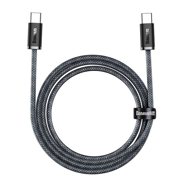 Кабель USB-C BASEUS Dynamic Series Fast Charging, Type-C-Type-C, 5A, 100W, 2 м (серый) (CALD000316) - 7