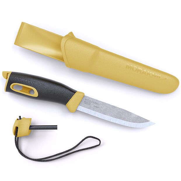 Нож Morakniv Companion Spark Yellow, нержавеющая сталь, 13573 - 3