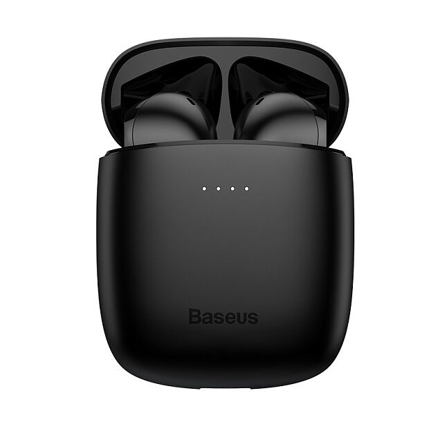 Беспроводные наушники BASEUS W04 Pro Encok True, Bluetooth, 37 мАч, черный - 4