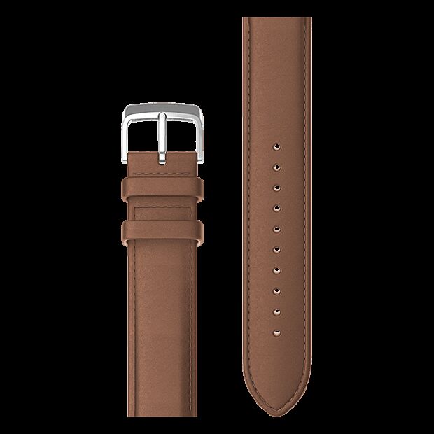Кожаный ремешок Mobvoi Ticwatch Leather Strap (Brown/Коричневый) 