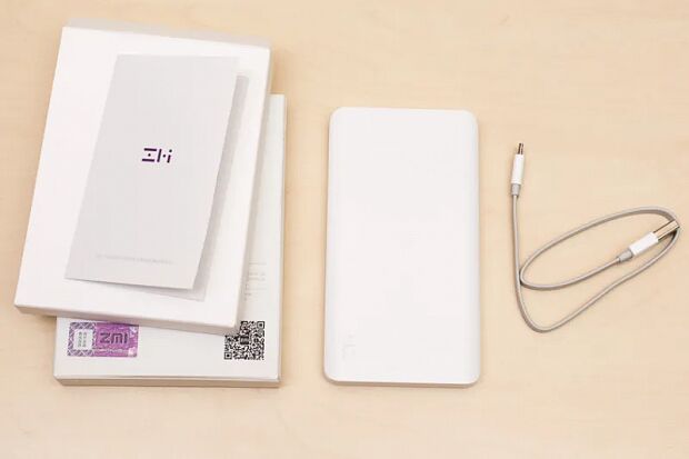 Внешний аккумулятор ZMI QB810 Power Bank 10000 mAh RU (White) : отзывы и обзоры - 1