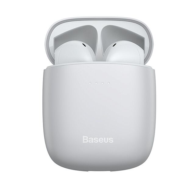 Беспроводные наушники BASEUS W04 Encok True, Bluetooth, 37 мАч, белый - 6