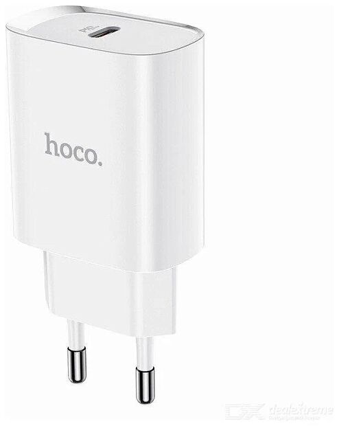 Сетевое зарядное устройство Hoco N14 PD20W белый - 2