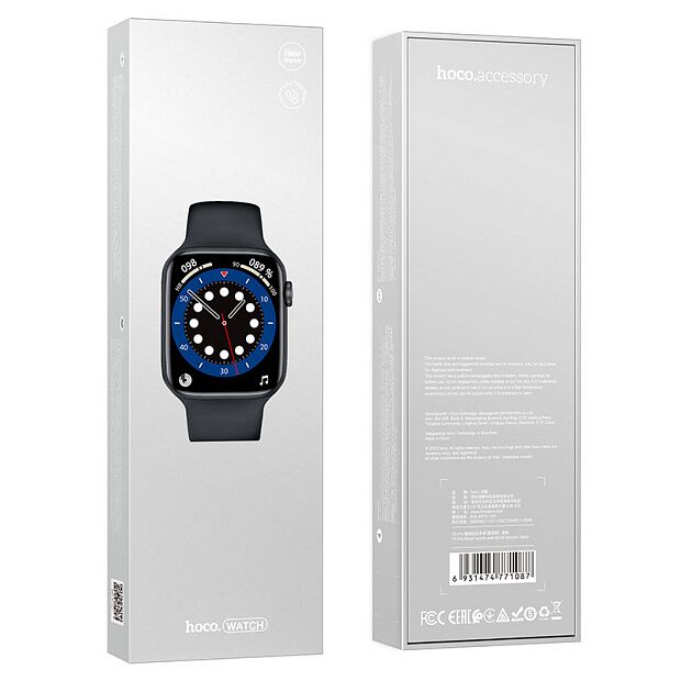 Смарт-часы Hoco Y5 Pro, 44mm, черный - 4