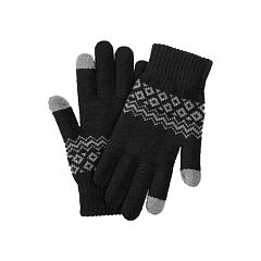 Перчатки для сенсорных экранов Xiaomi FO Touch Screen Warm Velvet Gloves (Black/Черный)