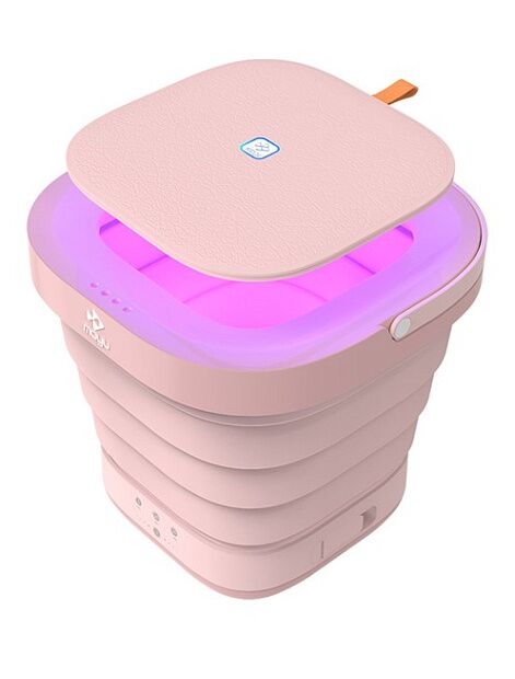 Складная стиральная машина Moyu (XPB08-F1) (Pink) - 4