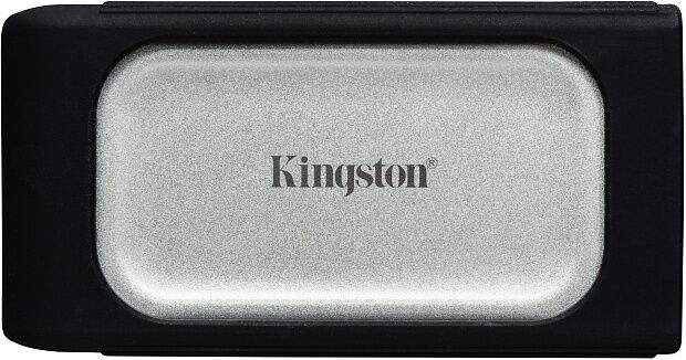 Твердотельный накопитель Kingston SSD XS2000, 500GB, Portable Type-C, USB 3.2 Gen 2x2, R/W 2000/2000MB/s, IP55, 70x33x14mm, Silver - 5