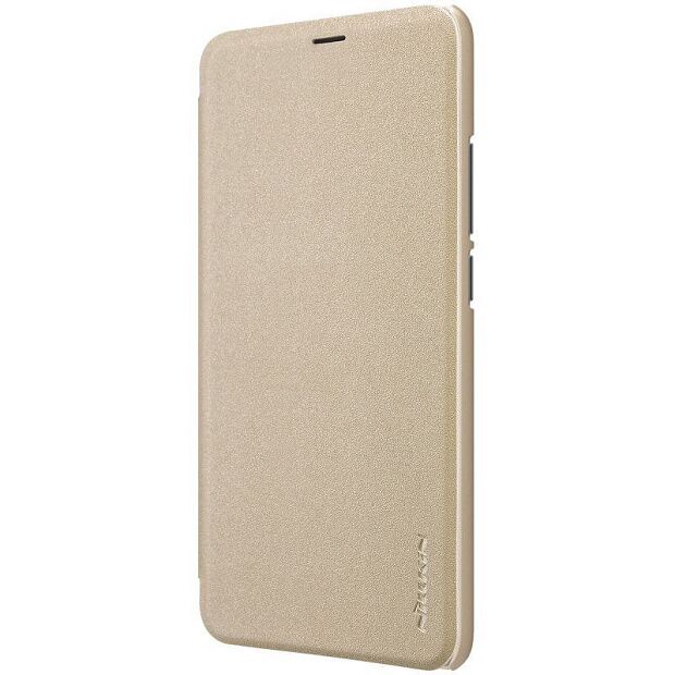 Чехол-книжка для Xiaomi Mi 8 SE Nillkin Sparkle Leather Case (Gold/Золотистый) : отзывы и обзоры - 5