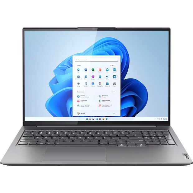 Ноутбук Lenovo Yoga Slim 7 Pro 16IAH7 16(2560x1600 IPS)/Touch Intel Core i7 12700H(2.3Ghz) 32768Mb 1024SSDGb noDVD Ext:Intel Arc A370M(4096Mb) Cam B - 2