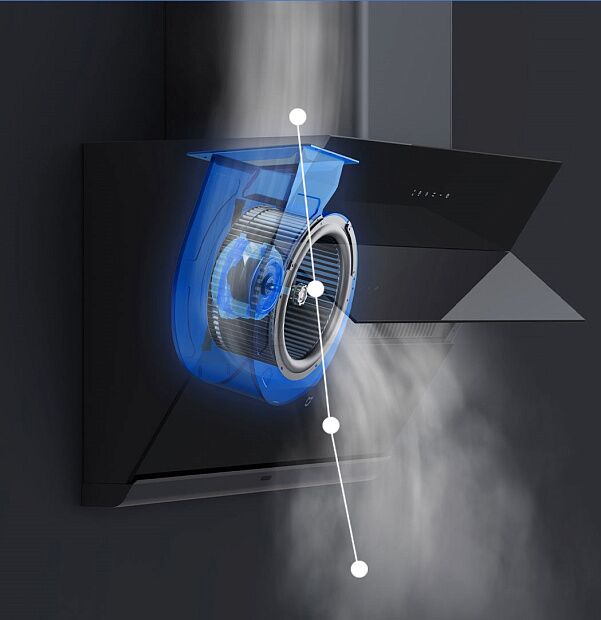 Умная вытяжка и газовая плита Mijia Smart Smoke Stove Set (Black/Черный) : характеристики и инструкции - 5