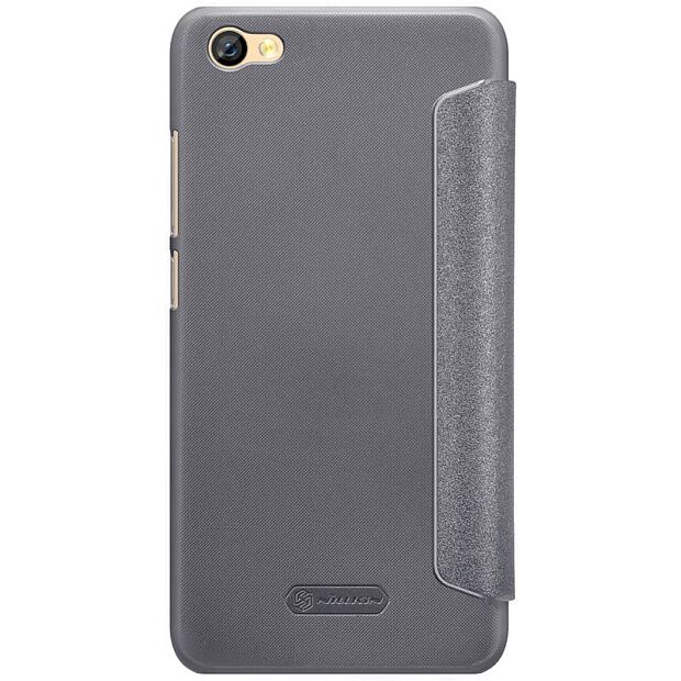 Чехол для Redmi Note 5A Nillkin Sparkle Leather Case (Black/Черный) : отзывы и обзоры - 5