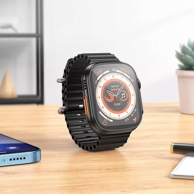 Смарт часы Hoco Watch Y12 Ultra черный : характеристики и инструкции - 2