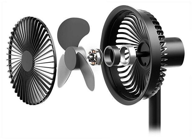 Настольный вентилятор SOLOVE Desktop Fan F5 (Black/Черный) - характеристики и инструкции на русском языке - 4