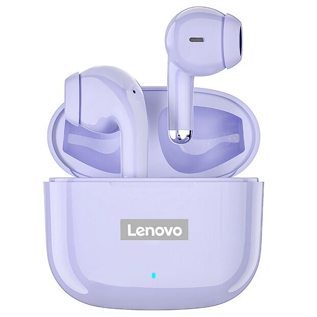 Беспроводные наушники Lenovo P40 pro Bluetooth 5.1 фиолетовый - 5