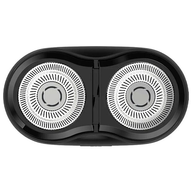 Сменное бритвенное лезвие Mijia S100 Reciprocating Double Cutter Head Accessories (Black) - 4